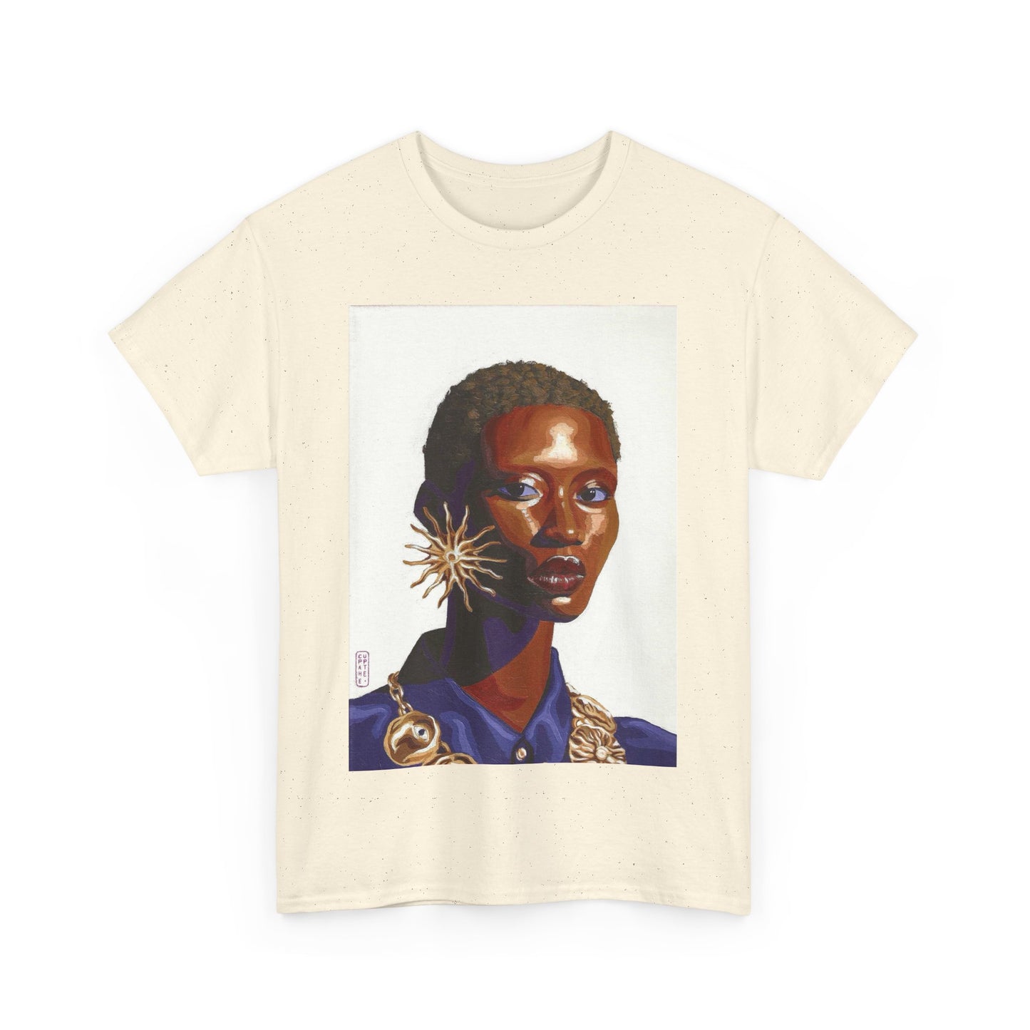 Colourful portrait - unisex tee