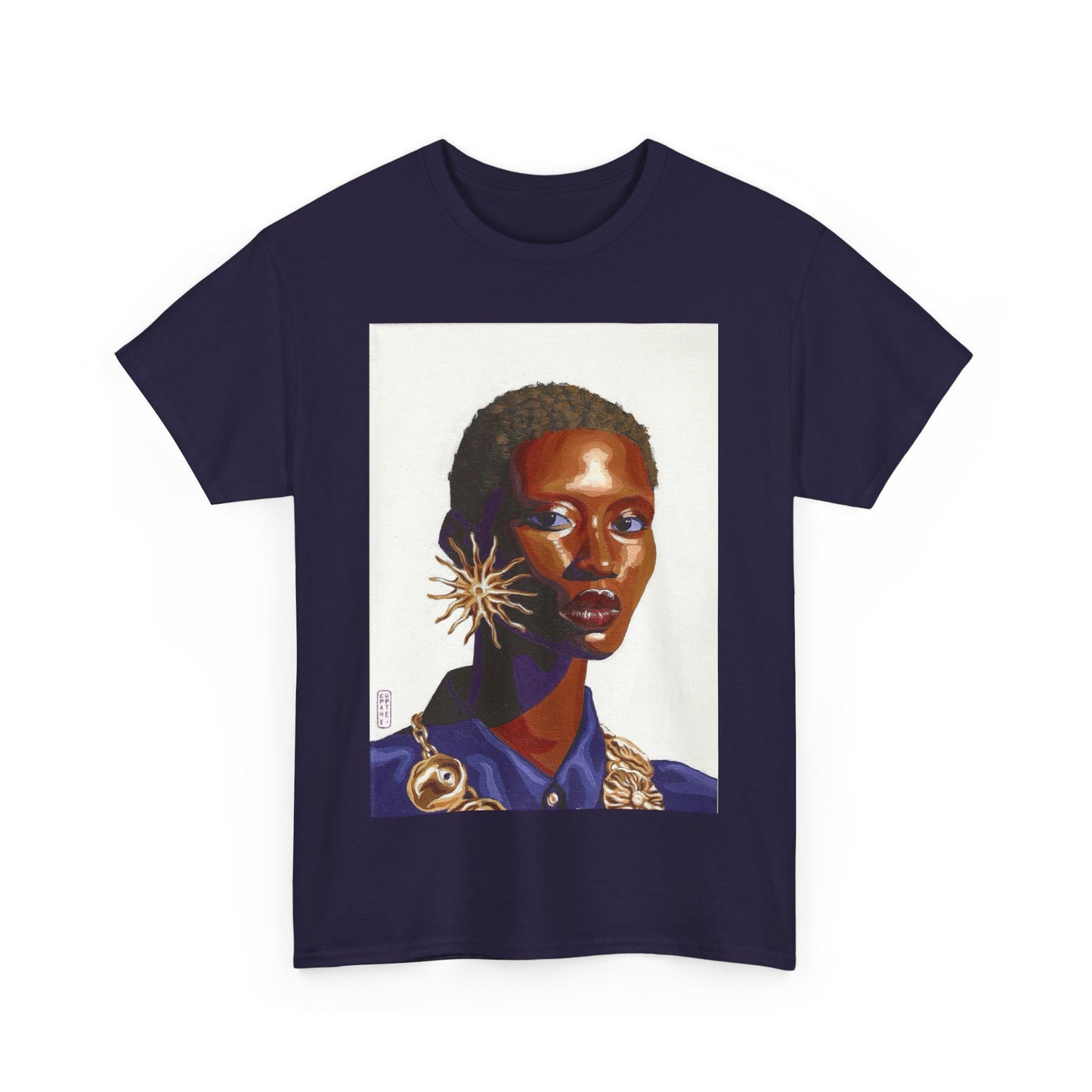 Colourful portrait - unisex tee