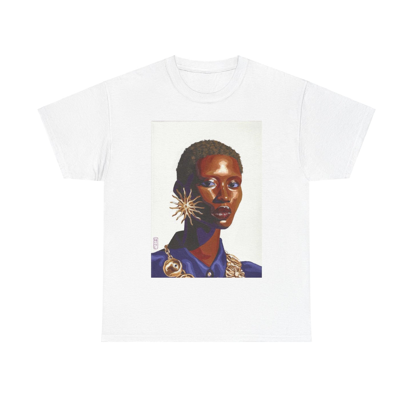 Colourful portrait - unisex tee