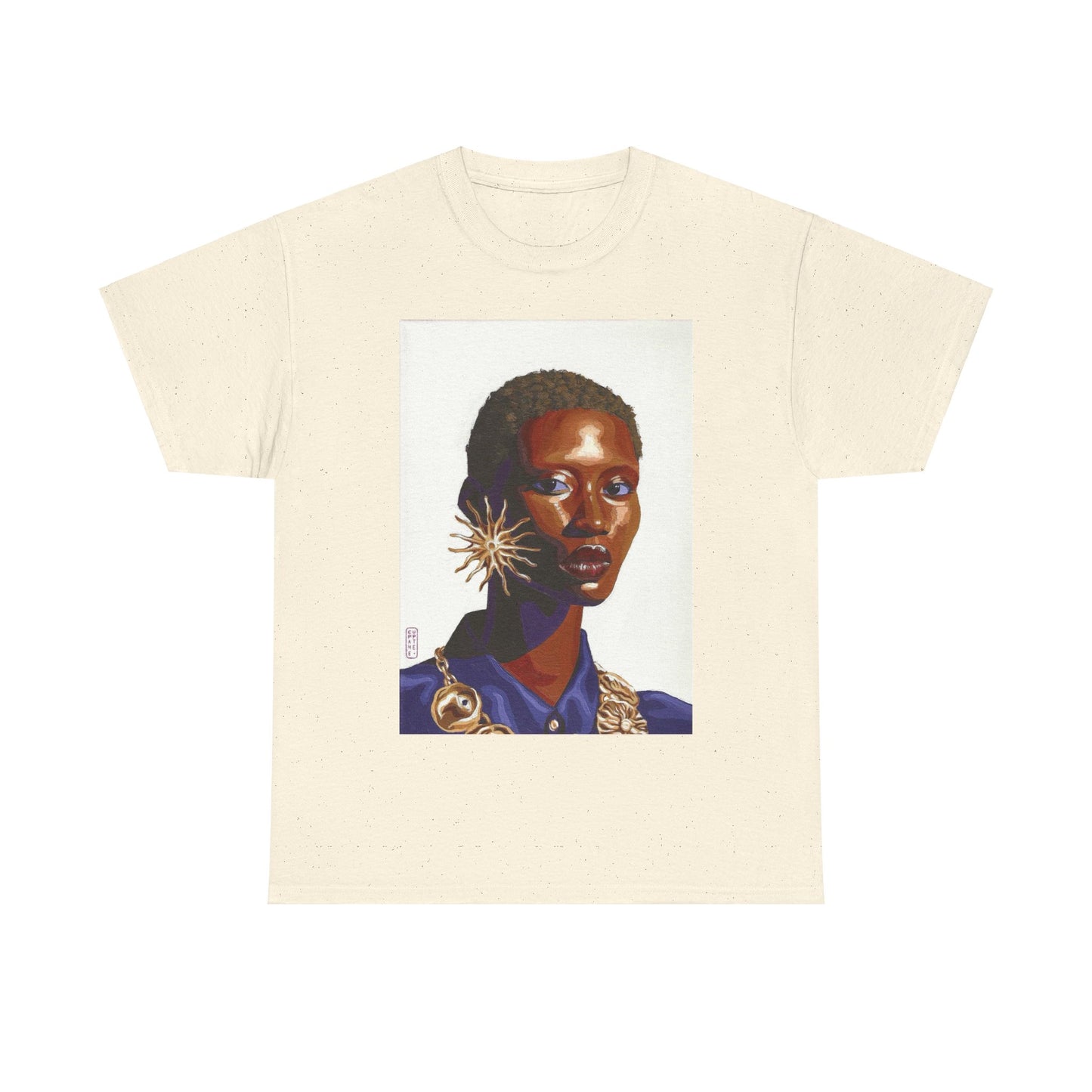 Colourful portrait - unisex tee