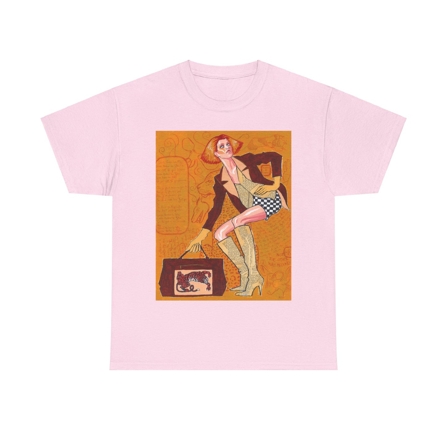 70s inspired illustration - unisex tee